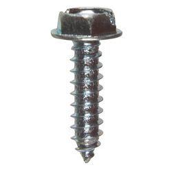 HILLMAN No. 10 Ga. X 3/4 in. L Slotted Hex Washer Head Sheet Metal Screws 100 pk
