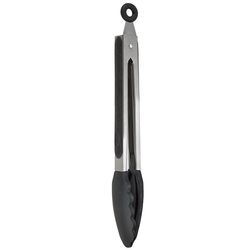 Cat Cora Silicone/Stainless Steel Tipped Locking Tongs