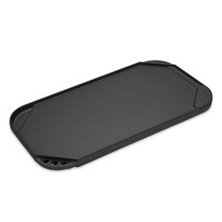 Nordic Ware 20 in. L X 11 in. W Cast Aluminum Nonstick Surface Black Reversible Griddle