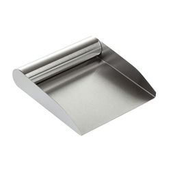 Chef's Planet Prep Taxi Silver Stainless Steel Food Scoop 3 cups