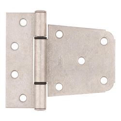 National Hardware 3.5 in. L Silver Steel Gate Hinge 1 pk
