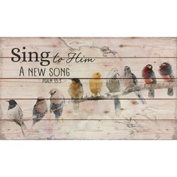 P Graham Dunn 14 in. H X 24 in. L Multicolored Wood Wall Art