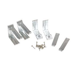 Amerimax 1.5 in. H X 4 in. W X 5.5 in. L Metallic Galvanized Steel K Fascia Bracket