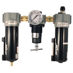 Milton Polycarbonate Filter and Regulator with Gauge 1/2 in. NPT 250 psi 1 pc