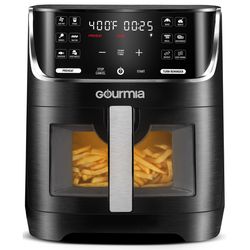 Gourmia Black/Silver 8 qt Programmable Digital Air Fryer