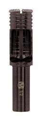 Montana Brand Diamond 1/2 in. Alloy Steel Tile Drill Bit 3-Flat Shank 1 pc