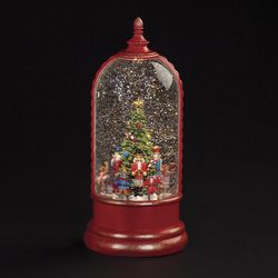 Roman Confetti Lite LED Multicolored Musical Swirl Nutcracker Table Decor 10.88 in.