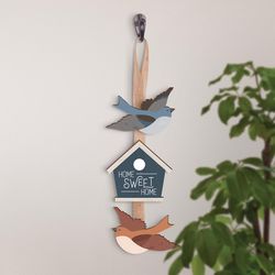 P Graham Dunn 10 in. H X 4 in. L Multicolored Wood Home Sweet Home Sign