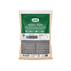 GroundSmart Black Rubber Nuggets 0.8 cu ft