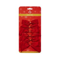 Holiday Trims Red 2 Loop Indoor Christmas Decor 3.5 in.