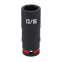 CRAFTSMAN 13/16 in. X 1/2 in. drive SAE 6 Point Deep Impact Socket 1 pc