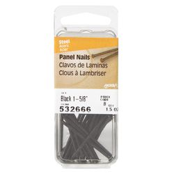 HILLMAN Anchor Wire 1-5/8 in. Panel Black Coating Carbon Steel Nail Large Head
