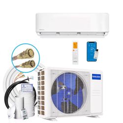 MRCOOL DIY 5th Gen E Star, 230V, 1 Zone 18000 BTU 22.5 SEER Ductless Mini Split Heat Pump