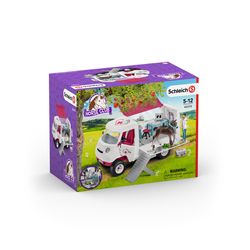 Schleich Horse Club Mobile Vet Horse Set Toy 18 pc
