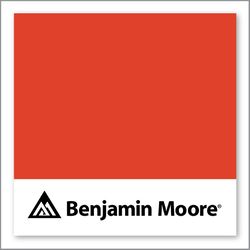 Benjamin Moore Orange 2011-10