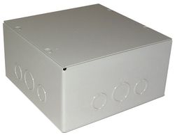 Raco Rectangle Steel 8 in. H X 8 in. W Weatherproof Screw Cover Pull Box