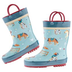 Stephen Joseph Rain Boots 8 US Multicolored Waterproof