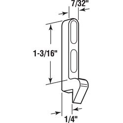 Prime-Line Zinc-Plated Cast Metal Latch Strike 2 pk
