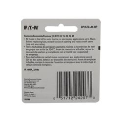 Bussmann ATC Assorted Fuse Assortment 5 pk