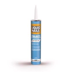 Liquid Nails Projects & Foamboard High Strength Latex Off White Adhesive 10 oz
