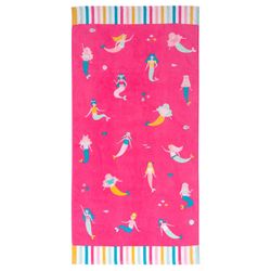 Stephen Joseph Multicolored Cotton Bath/Beach Towel 1 pc