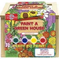 T.S. Shure Paint A Green House 6 pc