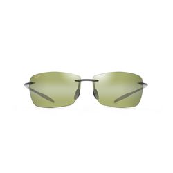 Maui Jim Lighthouse Sunglasses Unisex Trans Smoke Gray Frame Maui HT Lens Polarized