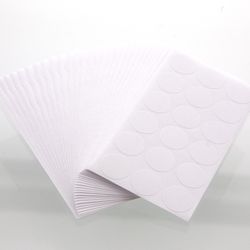 Bazic Products 3/4 in. H X 3/4 in. W Round White Multipurpose Label 504 pk