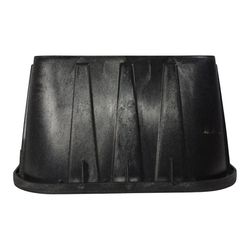 NDS 19 in. W X 14 in. D X 12 in. H Rectangular Valve Box with Cover Black