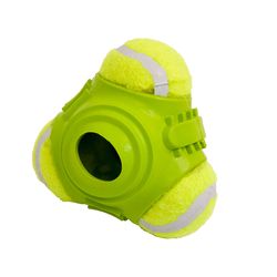 Hyper Pet For Dog Green Rubber Triad Squeak Dog Toy 1 pk