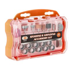 JMK Illinois Industrial Tool Sanding & Grinding Rotary Accessory Kit 40 pc