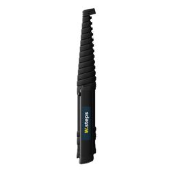 W.steps Prime 13.5 ft. H Aluminum Telescoping Extension Ladder Type IA 330 lb. cap.
