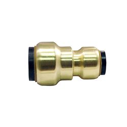 Apollo Tectite Push to Connect 3/4 in. PTC in to X 1/2 in. D PTC Brass Reducing Coupling