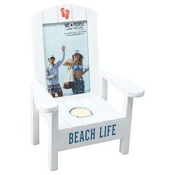 Pavilion We People Bright White MDF Picture Frame 4 x 6 in.