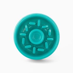 ZippyPaws Happy Bowl Blue Donut Polypropylene Slow Feeder For Dogs