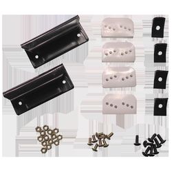 Arrow 1.5 in. L Black Plastic Door Repair Kit 10 pc