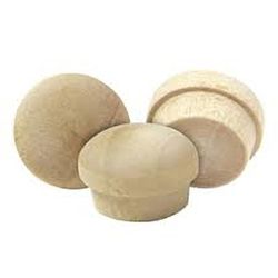 Eazypower Isomax Mushroom Wood Button Plug 1/2 in. D 20 pk