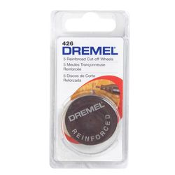 Dremel 1-1/4 in. D X 1/8 in. X 0.05 in. thick Fiberglass Metal Cut-Off Wheel 5 pc