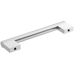 Amerock Contemporary Bar Cabinet Pull 5-1/16 in. Polished Chrome Silver 1 pk