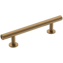 Amerock Contemporary Bar Cabinet Pull 3-3/4 in. Champagne Bronze Gold 1 pk