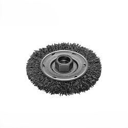 Milwaukee 4 in. Cable Twist Wire Wheel Brush Stainless Steel 1200 rpm 1 pc