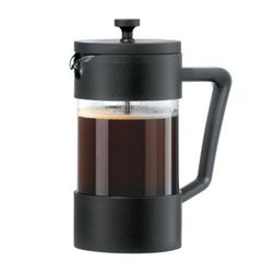 OGGI Brew Black/Clear Glass/Plastic French Press Coffee Maker 34 oz