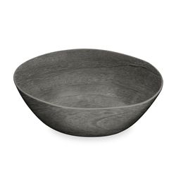 TarHong 142 oz Melamine Faux Real Blackened Wood Serving Bowl 1 pc