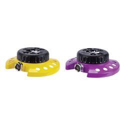 Dramm ColorStorm Metal Sled Base 9-Pattern Turret Sprinkler 575 sq ft 1 pk - Color May Vary