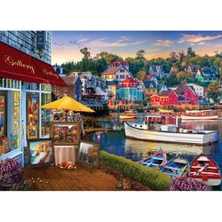 Cobble Hill Harbor Gallery Jigsaw Puzzle 1000 pc