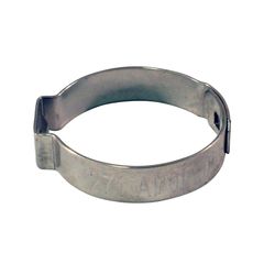 Apollo 3/4 in to 3/4 in. SAE 20 Silver Pinch Clamp Stainless Steel Band