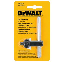 DEWALT 1/2 in. X 1/4 in. Chuck Key T-Handle Steel 1 pc