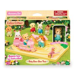 Calico Critters Baby Choo Choo Train Set 8 pc