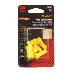Gardner Bender WingGard 22-10 Ga. Copper Wire Wire Connector Yellow 6 pk