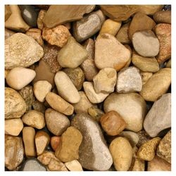 All American Brown River Rock 0.5 cu ft 40 lb